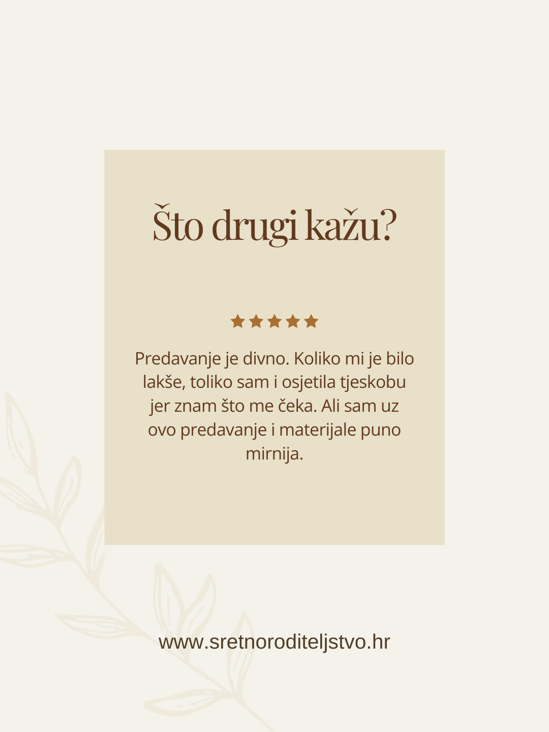 Što drugi kažu (17)